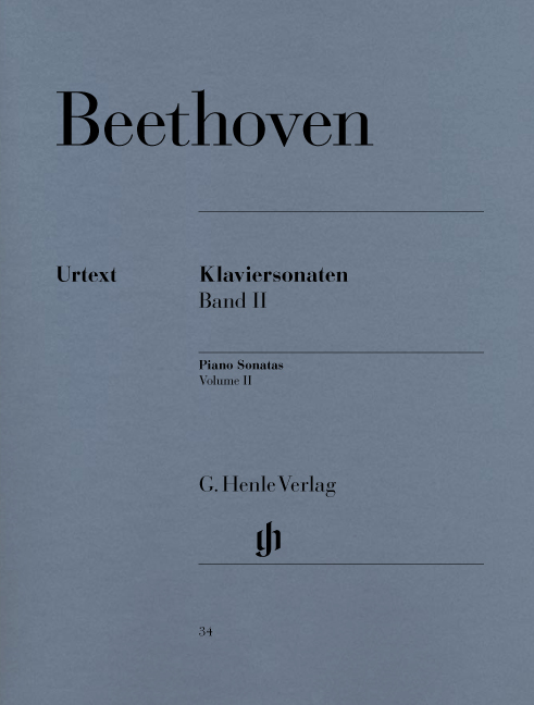 楽器ベートーヴェン　ピアノソナタⅡ  ヘンレ版